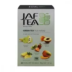 Чай Jaf Tea "Green Fruit Melody", зеленый с добавками, ассорти 5 видов по 4 сашета