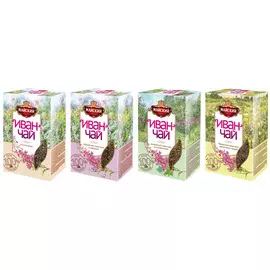 Чай Майский "Иван-чай", травяной листовой, 4 упаковки