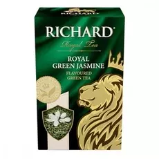 Чай Richard "Royal Green Jasmine", зеленый с жасмином, листовой, 90 гр