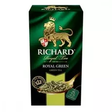 Чай Richard "Royal Green", зеленый, 25 пакетиков