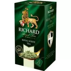 Чай Richard "Royal White Tea", белый, 25 пакетиков