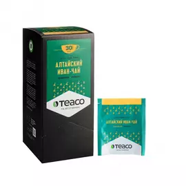 Чай Teaco "Алтайский ИВАН-ЧАЙ", травяной, 30 пакетиков