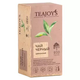 Чай TeaJoy'S "Цейлонский", черный, 25 сашетов