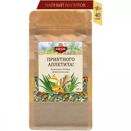 Чай травяной Майский "Приятного аппетита", крупнолистовой, 40 г
