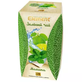 Чай зеленый Element "Мохито", среднелистовой, с добавками, 100 г