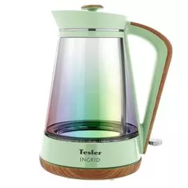 Чайник электрический Tesler KT-1750 Green, 1,7 л, 2200 Вт