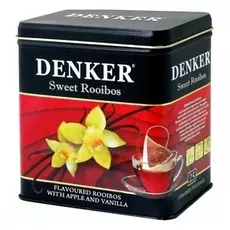 Чайный напиток Denker "Sweet Roibos", ройбуш с добавками, 25 пирамидок