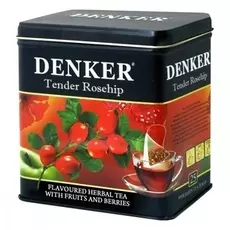 Чайный напиток Denker "Tender Rosehip", травяной, 25 пирамидок