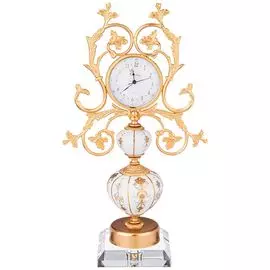 Часы настольные Caroline "Arcadia", 28x14 см, высота 50 см, циферблат 9,5 см (арт 325-103)