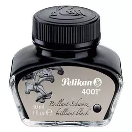 Чернила Pelikan флакон, черные, 30 мл