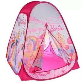 Детская игровая палатка "Барби", 81х90х81 см, ТМ "Играем вместе"