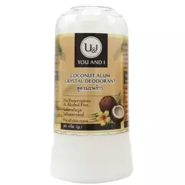 Дезодорант кристаллический U&amp;I "Coconut", 80 г