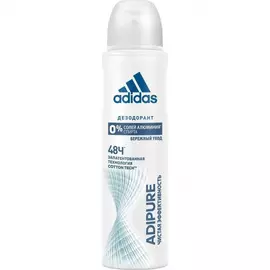 Дезодорант женский Adidas "Adipure", спрей, 150 мл