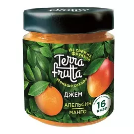 Джем Terra Frutta "Апельсин-Манго", 200 г