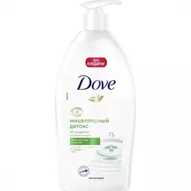 Гель для душа Dove "Детокс-уход", 750 мл