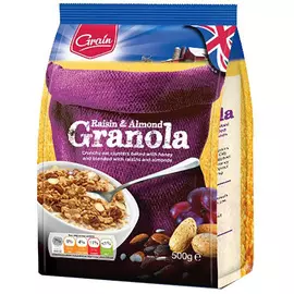 Гранола Grain "Raisin &amp; Almond", 500 г