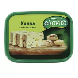 Халва Ekovita "С фисташками", 250 гр