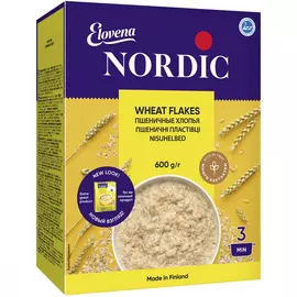 Хлопья Nordic "Пшеничные", 600 г