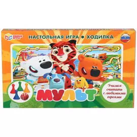 Игра-ходилка настольная Умные игры "Мульт"