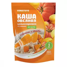 Каша овсяная Verestovo "Тыква и абрикос", 222 г