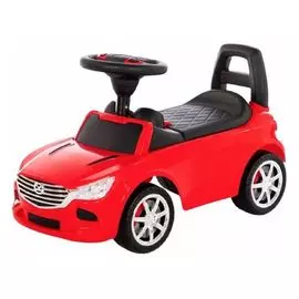 Каталка-автомобиль "SuperCar №4", со звуковым сигналом, красная, ТМ "Полесье"
