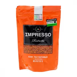 Кофе Impresso "Ristretto", растворимый, 100 гр, м/у