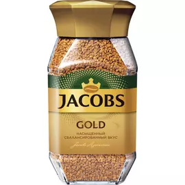 Кофе растворимый Jacobs "Gold", 95 г