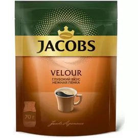 Кофе растворимый Jacobs "Velour", 70 г