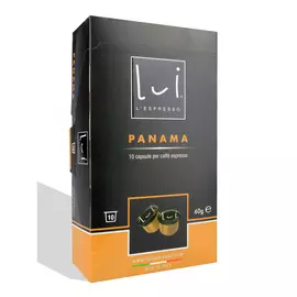 Кофе Lui L'espresso "Panama", 10 капсул для кофемашины Lui L'espresso