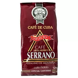 Кофе молотый Tueste Cubano "Serrano Selecto", 125 г