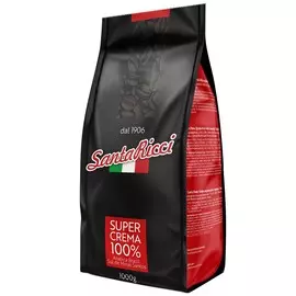 Кофе зерновой SantaRicci "Super Crema", 1 кг