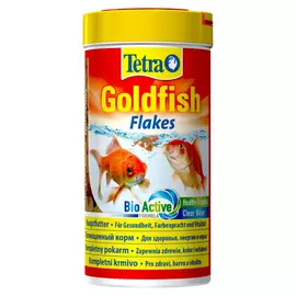 Корм для всех видов Золотых рыбок Tetra "Goldfish", в хлопьях, 250 мл