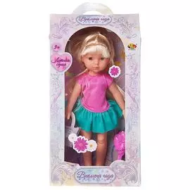 Кукла ABtoys "Времена года | В розовом с зеленой юбкой платье" 30 см , PT-00505/w(1)