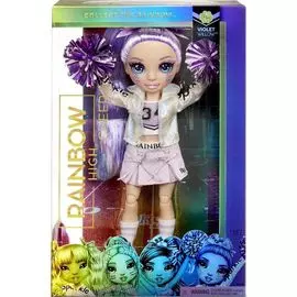 Кукла Rainbow High "Cheer Doll | Violet Willow | Purple"