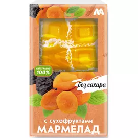 Мармелад без сахара Marme "С сухофруктами", 170 г