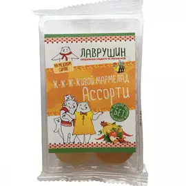 Мармелад Лаврушин "Ассорти", 95 гр