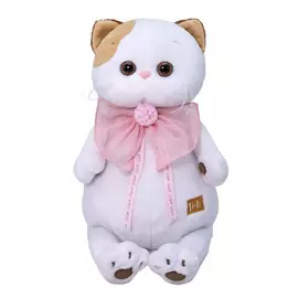Мягкая игрушка "Кошечка Ли-Ли с розовым бантом", 24 см, ТМ "BudiBasa"