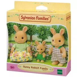 Набор игровой Sylvanian Families "Семья Солнечных кроликов"