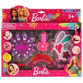 Набор косметики для девочек "Барби", ТМ "Милая леди" (арт 20577C2-BAR)