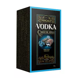 Набор шоколадных конфет Pergale "Vodka", с содержанием алкоголя, 190 г