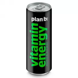Напиток энергетический Plan B "Vitamin energy", газированный, 0,25 л