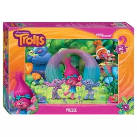 Пазл Step puzzle "Trolls", 260 деталей