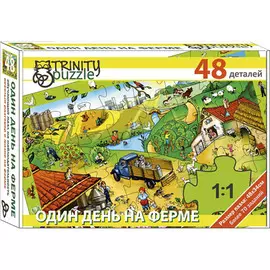 Пазл Trinity puzzle "Один день на ферме"