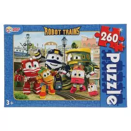 Пазлы "Robot Trains", 260 деталей, ТМ "Умные игры"