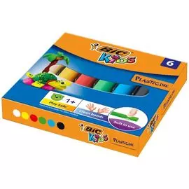 Пластилин Bic "Kids", 6 цветов