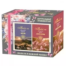 Подарочный набор чая Алтайский чай "Для женщин", травяной, 40 пакетиков