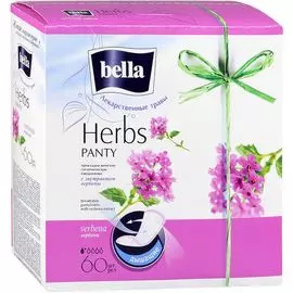 Прокладки ежедневные Bella "Panty Herbs Tilia", с экстрактом вербены, 60 шт