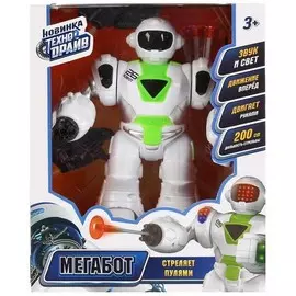 Робот Мегабот", свет/звук, движение вперед, двигает руками, ТМ "Технодрайв"