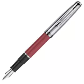 Ручка перьевая Waterman "Embleme - Red CT", F