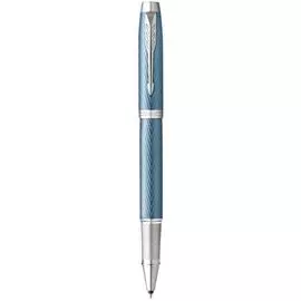Ручка-роллер Parker "IM Premium - Blue Grey CT", F